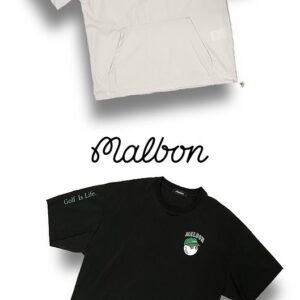 [말본] MB 베이스볼 아트웍 버킷 쿨링 스트레치 라운드 루즈핏 하프 아노락
