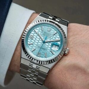[로렉스] 랜드 드웰러 40mm 블루 오토무브먼트 사파이어글라스 316고강도 스틸