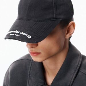 [알렉산더왕] 디스트레스드 로* 베이스볼 캡