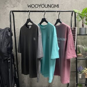 [우영미] WYM 베이직로피그 피그먼트원단 차콜. 민트 인디핑크