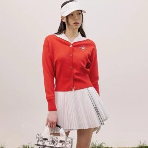 [사우스케이프] 여성 사이드 로* 플리츠 스커트 ▫ Color - 화이트 ▫