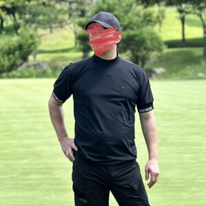 [어메이징크리] 맨즈 플렉스모션 하이넥 티셔츠 (MAN)