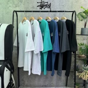 [스투시] STU 베이직 하프 SIZE 프리105~110 COLOR 블랙 차콜 네이비 민트 그레이 화이트