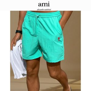 [아미] 나일론 하프팬츠 FABRIC(소재) :나일론 COLOR(색상) :블랙, 네이비, 민트, 차콜, 카키, 오렌지, 연보라, 그레이, 연카키 SIZE(사이즈) :M,L,XL,2XL