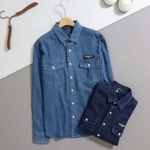 [발렌시아가] 셤 브레이 백로* 데님셔츠 ㆍcolor ㅡ 라이트블루, 다크블루 ㆍsize ㅡ 95. 100. 105. 110. 115