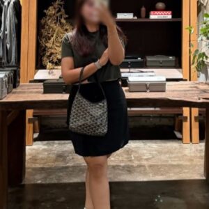 [고야드] [ 고급 ] 보헴 미니 호보백 뉴블랙 2 핸들, 아웃라인 - 카프스킨 구성 : 본품 + 더스트 구성