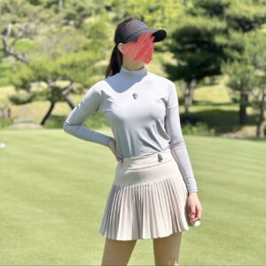 [어메이징크리] 에어서킷 하이넥 티셔츠(WOMAN)