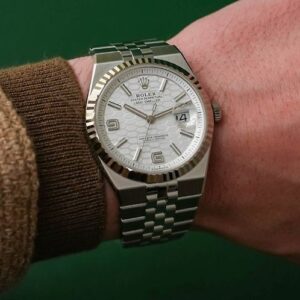 [로렉스] 랜드 드웰러 40mm 화이트 오토무브먼트 사파이어글라스 316고강도 스틸