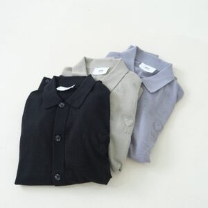 [아미] 하트 카라 가디건 - 수입 Color 블랙 , 그레이 , 세이지그린 Size M , L 미세오차 -,+1~3cm 가슴둘레,어깨,기장,소매