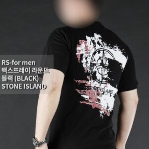 [스톤] "백스프레이 라운드" 모델: 183cm/ 78kg " 사이즈" 착용컷