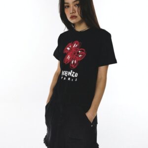 핸드포크 레드플라워 KEN_4 ●fabric - 16수 고급 천연코튼100%면(헤비스웻) ■