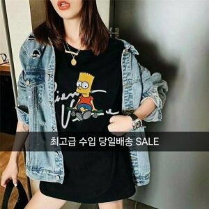 [베르사체] 반팔티 BLACK
