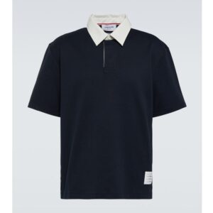 [톰브라운] 배색넥 로*패치 코튼카라티 Color 네이비. 그레이 Size 네이비 95. 100. 110. 115 그레이 95. 105. 110. 115