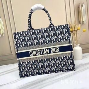 [디올] 오블리크 북토트 미듐 36x28×15 더스트구성 미듐