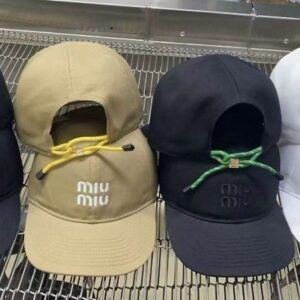 [미우미우] 케이블 볼캡
