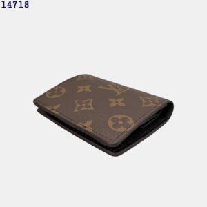 [루이비통] M14718 LV 참포켓 반지갑