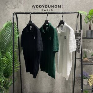 [우영미] WYM 오픈카라니트