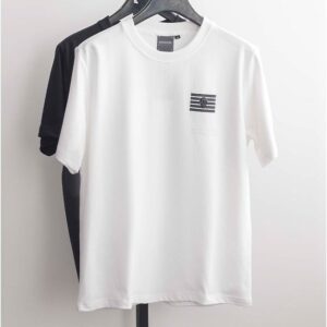 [어메이징크리] 남성 라운드 로* 반팔 티셔츠 ㆍ 컬러 ㅡ 블랙. 화이트 ㆍ 사이즈 ㅡ 95. 100. 105. 110