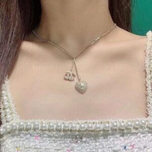 [샤넬] 목걸이 단품구성 리본박스추가 0.2 빅로* CN하트