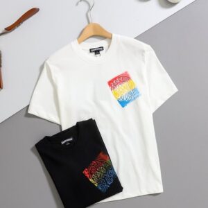 [크롬하츠] 수입 홀스슈 레인보우 로* 반팔 티셔츠 ㆍcolor ㅡ 화이트, 블랙 ㆍsize ㅡ 95. 100. 105. 110. 115