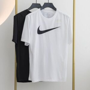 [나이키] 아이콘 스우시 반팔 티셔츠 ㆍ 컬러 ㅡ 블랙. 화이트 ㆍ 사이즈 ㅡ S(95) M(100) L(105) XL(110)