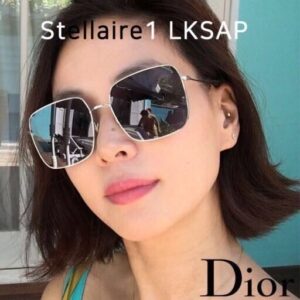 [디올] 스텔레어1 블랙 밀러 렌즈사이즈 59 브릿지사이즈 18 다리사이즈 145 본품 더스트 안경닦이 게런티카드 박스