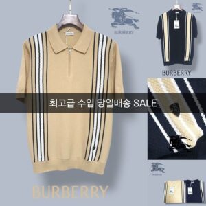 [버버리] B패치 반집업 카라 DNAVY M L XL 2XL Peach M L XL 2XL