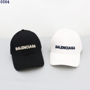 [발렌시아가] 로* 자수 볼캡 모자
