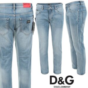 [돌체] 니켈 플레이트 연청 슬림 일자진 *