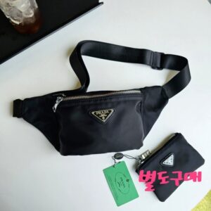 [프라다] 힙색3 남녀공용 가로18 * 세로13 * 폭5
