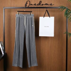 [셀린느] 트랙수트 팬츠-벨벳 코튼 남: M(30-32), L(32-34), XL(34-36)