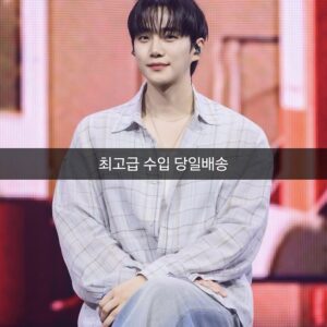 [아크네] 린넨 체크 버튼업 셔츠