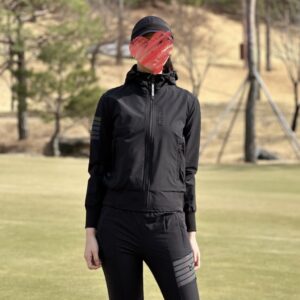 [어메이징크리] 아코디오 후드집업 트레이닝셋 (WOMEN) 우븐 원단