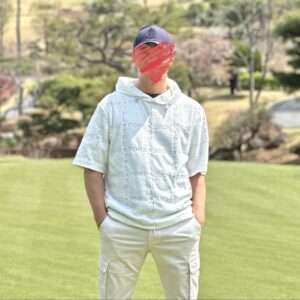 [지포어] 테리 자카드 후디 (MAN)