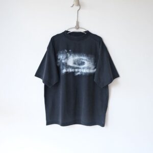 [발렌시아가] 26 워시드 크레용 티셔츠 - 수입 Color 워시드 블랙 Size M , L 미세오차 +,-1~3cm 가슴,어깨,기장,소매
