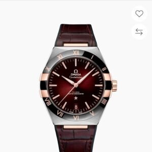 [오메가] 콘스텔레이션 코액시얼 마스터 크로노미터 41mm 고급 사파이어 글라스 오토무브먼트 슈퍼노바야광탑재 316 고강도 스틸 고급 케이스 포함