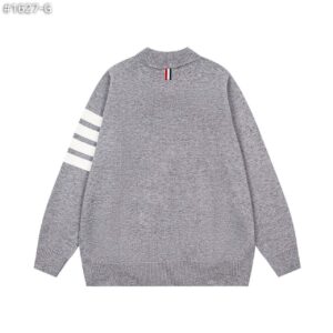 [톰브라운] 4바 풀집업 니트 가디건 color : 그레이