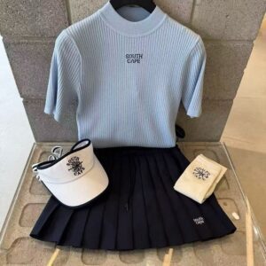 [사우스케이프] 여성 사우스크로스 쿨터치 골지 니트 ▫ Color -스카이 ▫