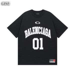 [발렌시아가] 25ss 바스켓볼 오버사이즈 반팔 티셔츠 color: 블랙