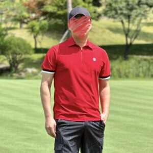 [지포어] 하프 집업 (MEN) 흡한속건 기능성의