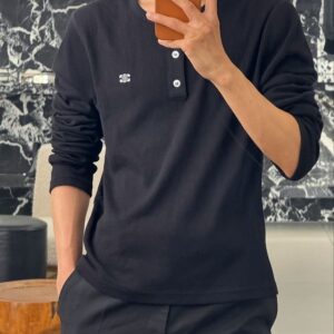 [셀린느] 트리옹프 3버튼 롱슬리브 - 수입 Color 블랙 Size FREE 미세오차 +,-1~3cm 가슴,어깨,기장, , 47 , 69 , 69cm