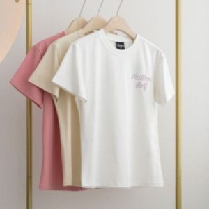 [말본] 더블 사이드 버킷 라운드 티셔츠