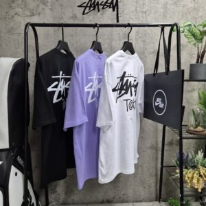 [스투시] STU 도쿄 하프 SIZE 프리 오버사이즈 105~110 COLOR 블랙 퍼플 카키 화이트