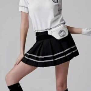 [유타] 수입 스쿠도 팬서 플레어 스커트 ㆍcolor ㅡ 화이트, 블랙 ㆍsize ㅡ S(55). M(66). L(77)