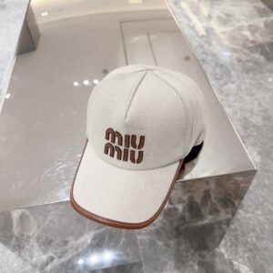 [미우미우] 볼캡(수입)■ ○프리사이즈 ○색상 아이보리