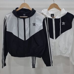 [아디다스] v배색 자수바람막이 사이즈프리