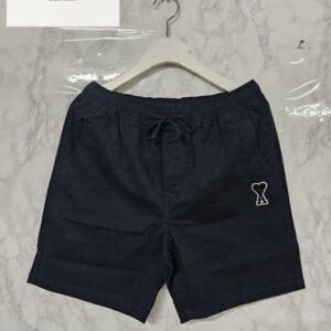 [아미] 베이직 하프팬츠 FABRIC(소재) 워싱 코튼 스판
