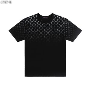 [루이비통] 그라디언트 코튼 티셔츠 color: 블랙