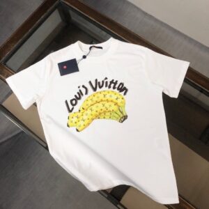 [루이비통] banana반팔티 -색상 블랙 / 화이트