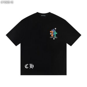 [크롬하츠] 플라워 아카이브 반팔 티셔츠 color: 블랙